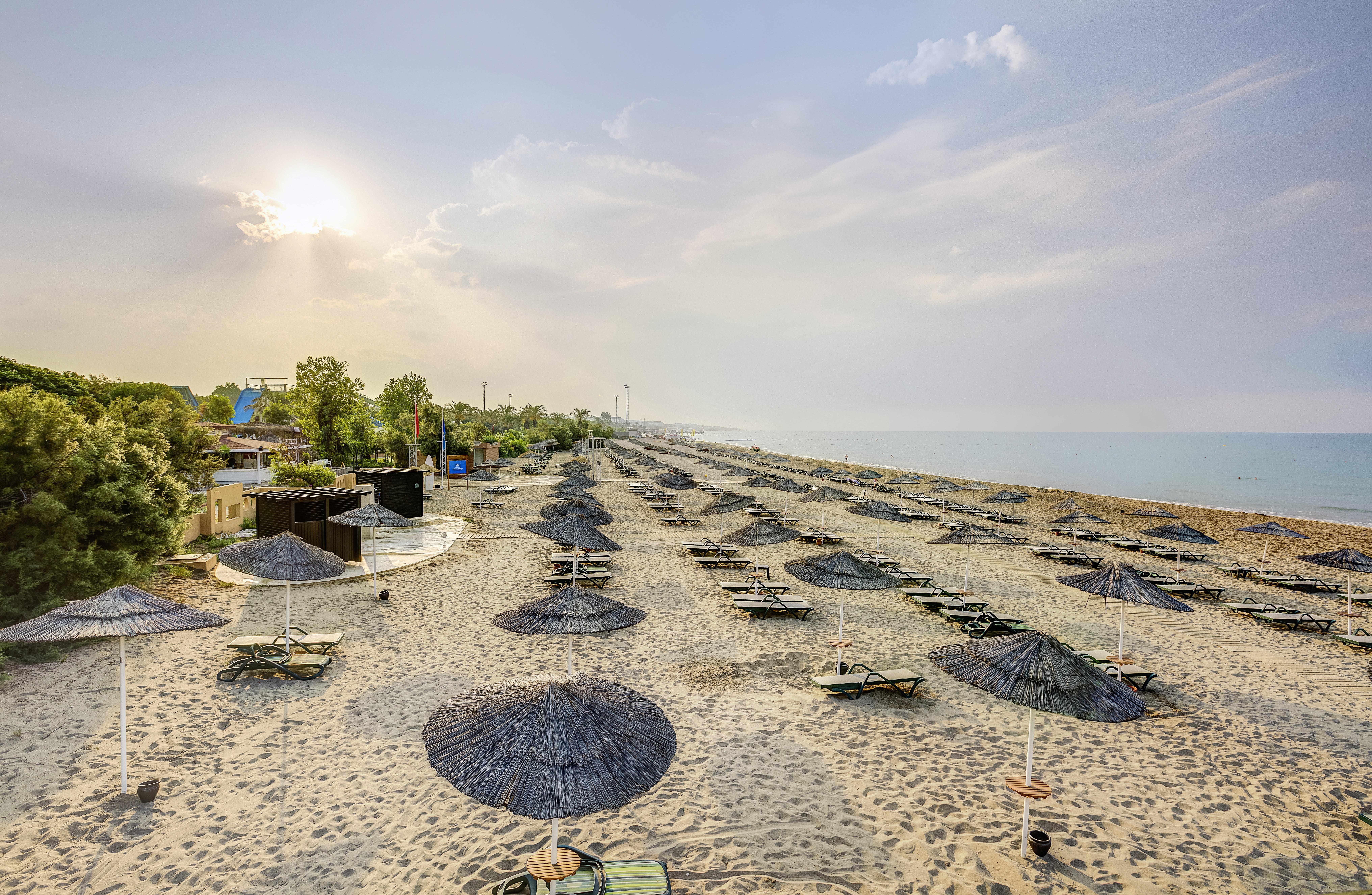 Asteria Family Resort Belek Antalya Luaran gambar The beach of Nikiti