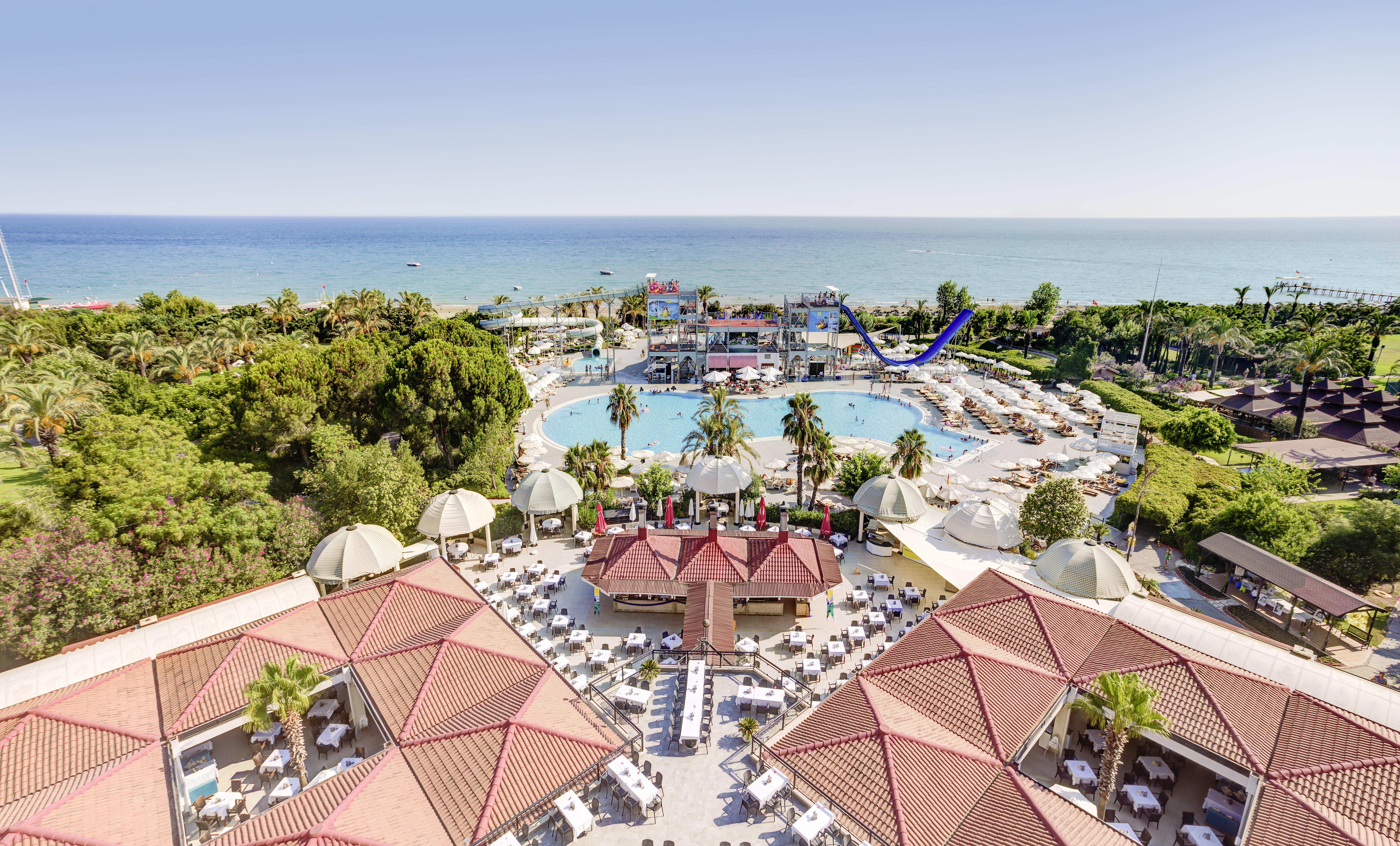 Asteria Family Resort Belek Antalya Luaran gambar Aerial view of the resort