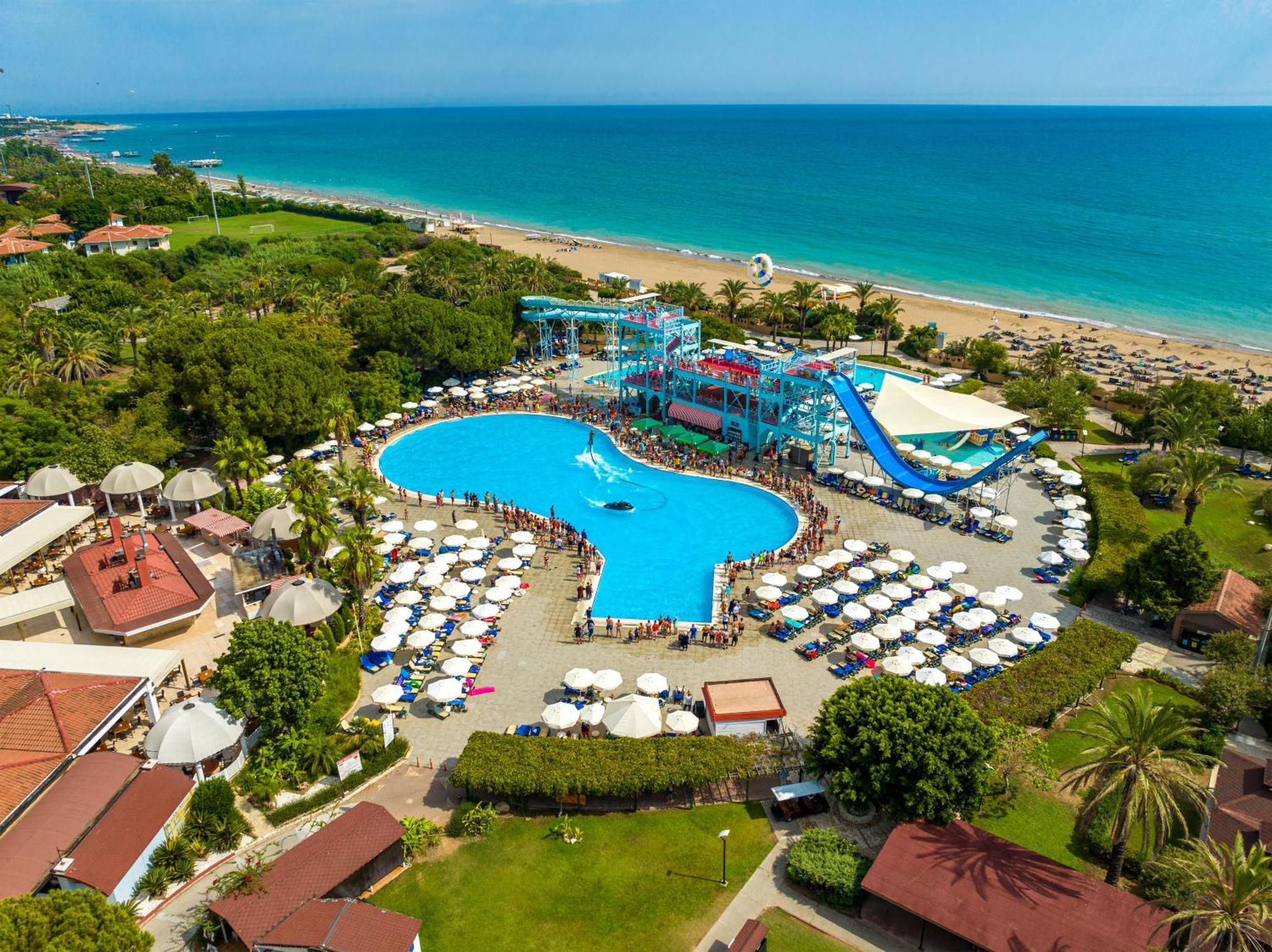Asteria Family Resort Belek Antalya Luaran gambar Aerial view of the hotel
