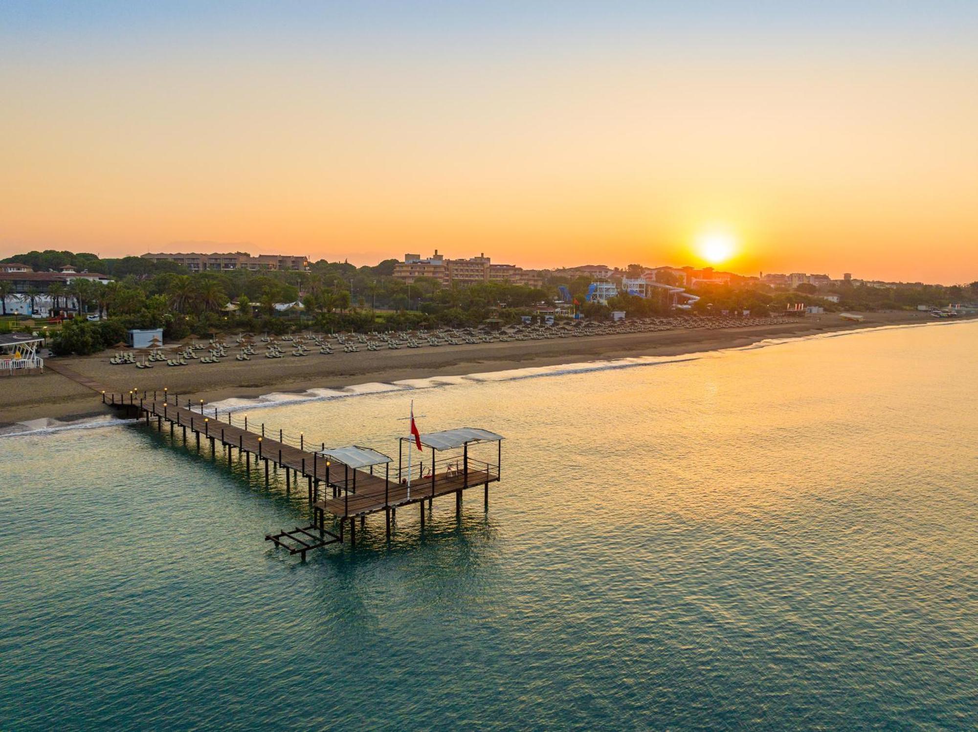 Asteria Family Resort Belek Antalya Luaran gambar Sunset at Ladies Beach
